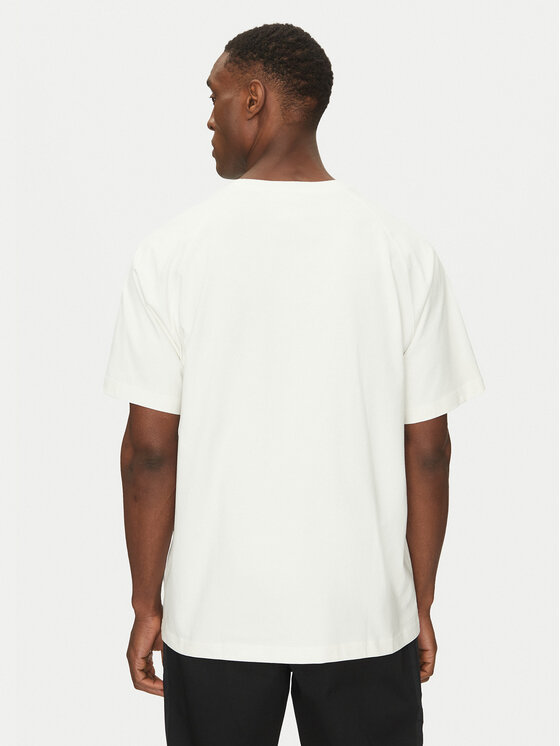 adidas adidas Majica Premium Essentials JD3278 Bela Loose Fit
