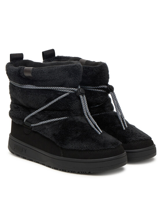 Puma Снігоходи Puma Snowbae Suede Wns 402175 01 Чорний