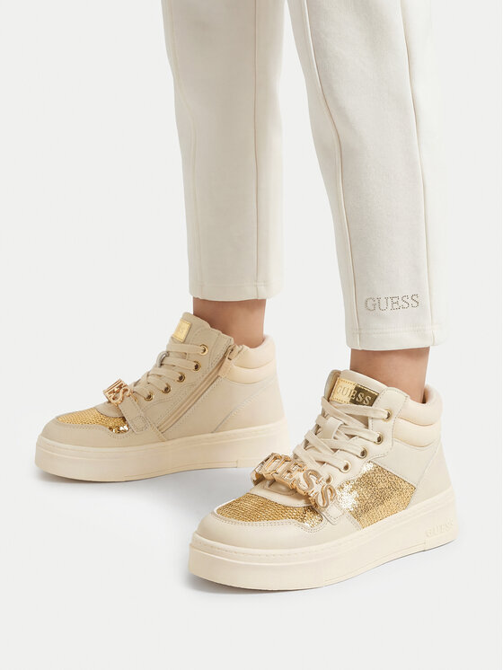 Guess Снікерcи Guess CEOWB-AVO-357-05 Écru