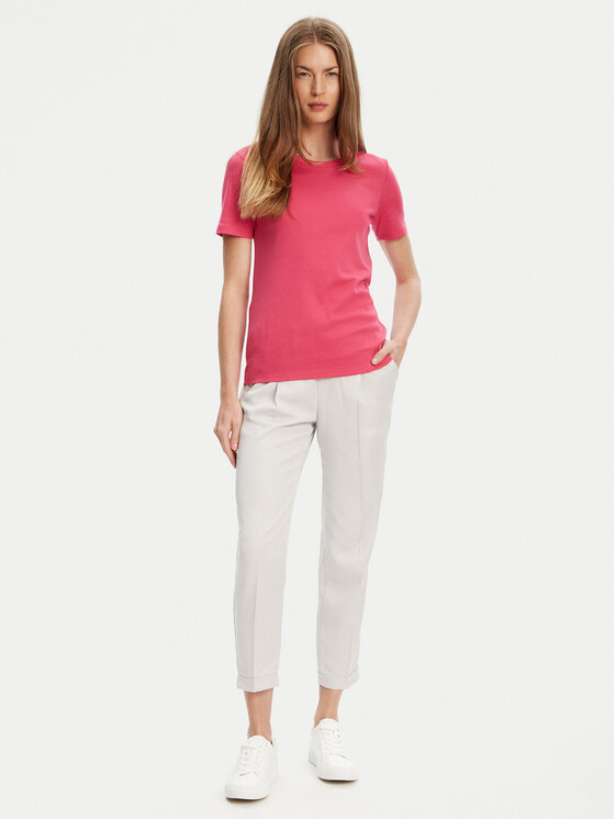 United Colors Of Benetton United Colors Of Benetton Camiseta 3GA2E16A0 Rosa Regular Fit
