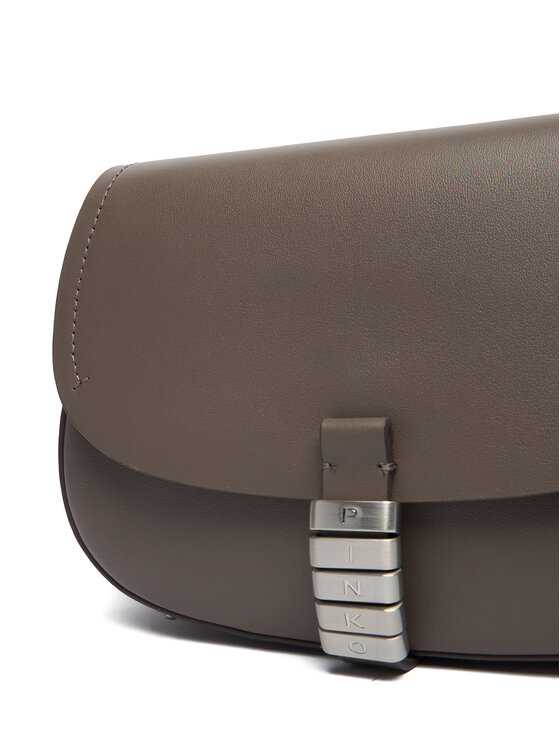 PINKO Kabelka PINKO Saddle Mini PE PLTT 103831 A1ZX Sivá