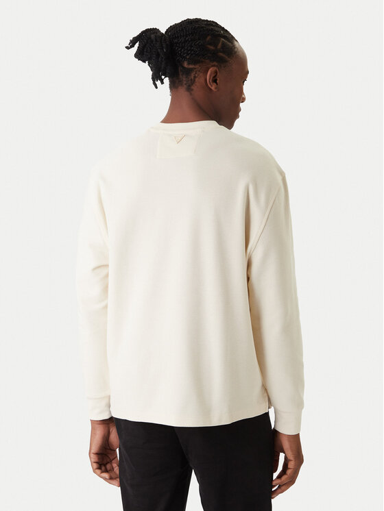 Guess Guess Sudadera M6RP07 KD231 Écru Regular Fit