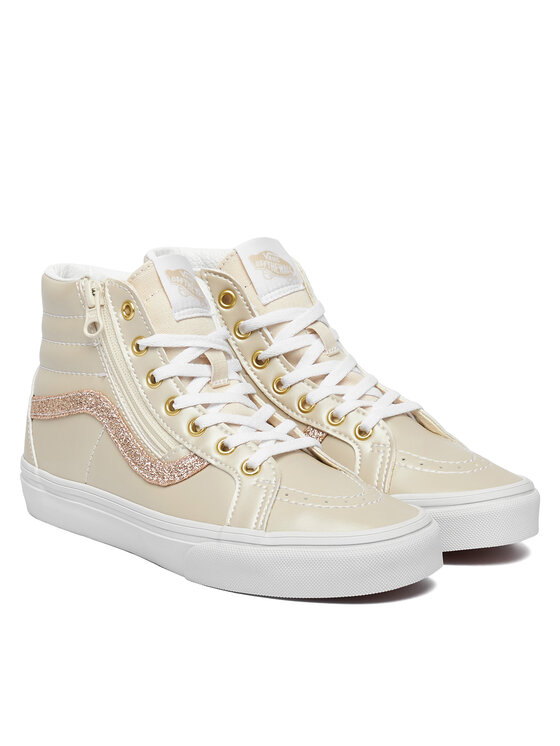 Vans Sneakersy Vans SK8-Hi Reissue Side Zip VN000CYPDJR1 Krémová