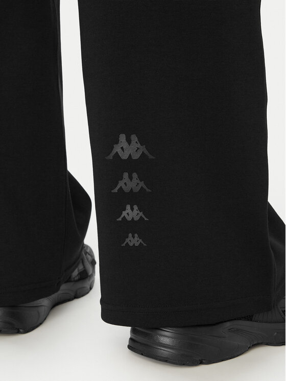 Kappa Kappa Спортивні штани 362364W Чорний Regular Fit