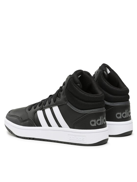 adidas Snīkeri adidas Hoops 3.0 Mid Classic Vintage Shoes GW3020 Melns