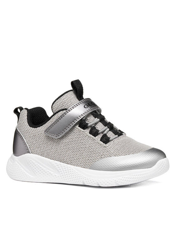 Geox Sneakers Geox J Sprintye Girl J66FWE 0EWNF C1363 M Argintiu