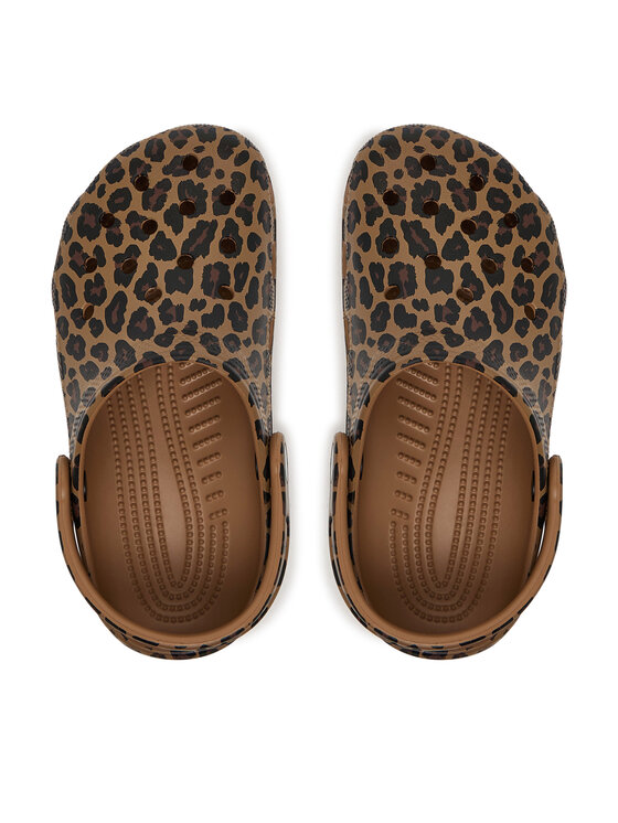 Crocs Шльопанці Crocs Classic Animal Clog 211881 Коричневий