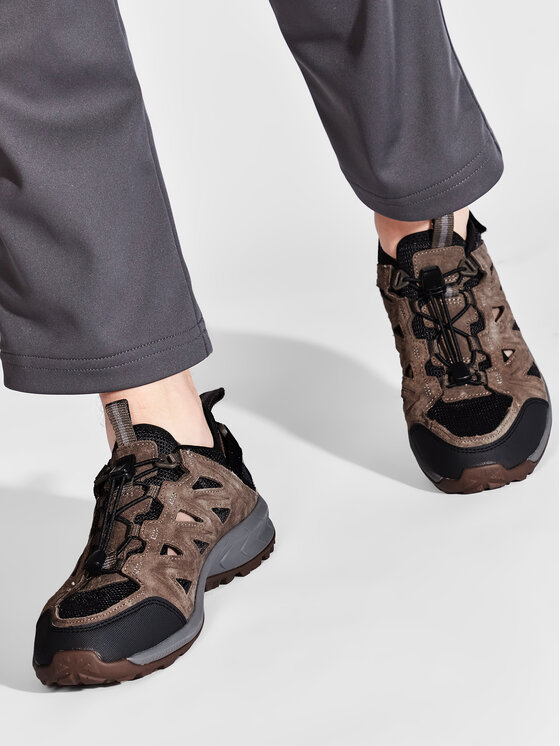 Jack Wolfskin Трекінгові черевики Jack Wolfskin Woodland 2 Hybrid Low M 4051301 Чорний