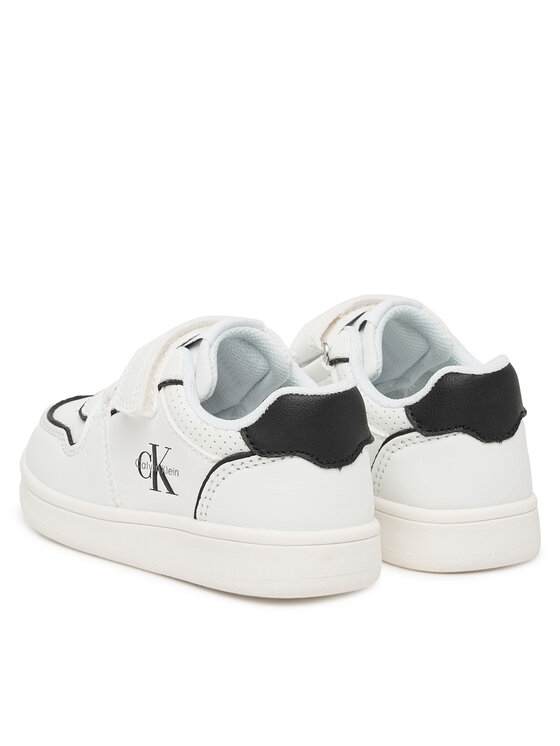 Calvin Klein Sneakersy Calvin Klein Low Cut Lace-Up/Velcro V1X9-83278-1355 M Biały