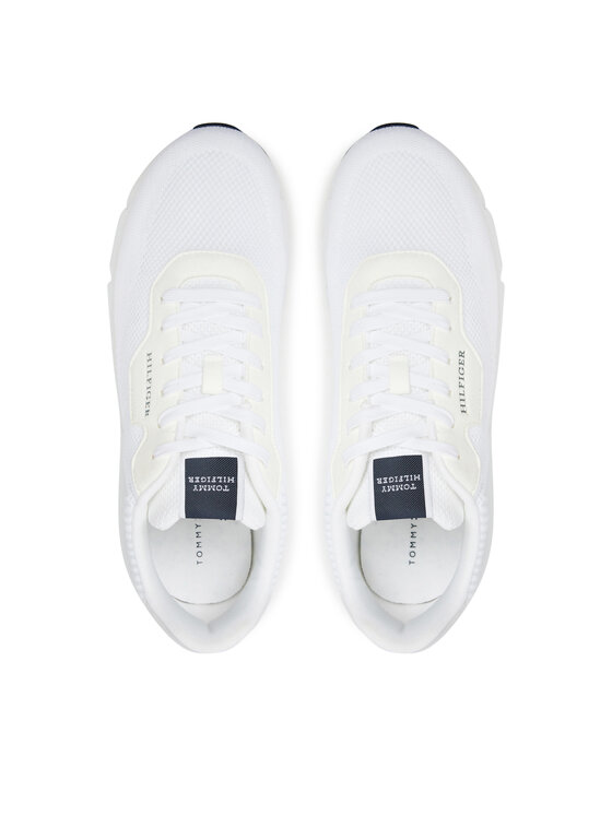Tommy Hilfiger Αθλητικά Tommy Hilfiger Lightweight Rwb Knit FM0FM05423 Λευκό