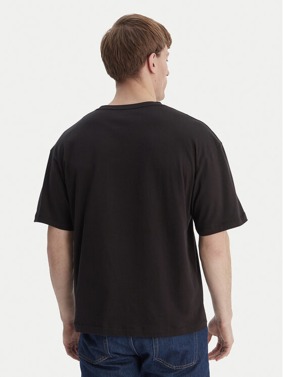 Tommy Hilfiger Tommy Hilfiger Camiseta UM0UM03643 Negro Regular Fit