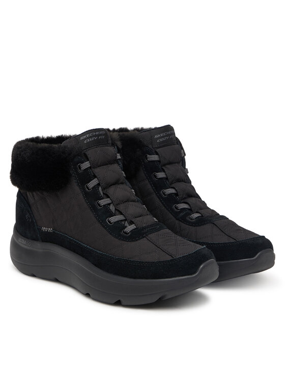 Skechers Kotníková obuv Skechers On-The-Go Encore - Cozy Fit Maisie 144844/BBK Černá