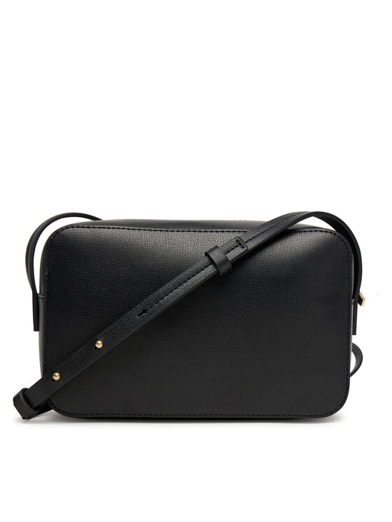 Calvin Klein Torbica Calvin Klein Foil Logo Elongated Camera Bag LV04F3276G Crna
