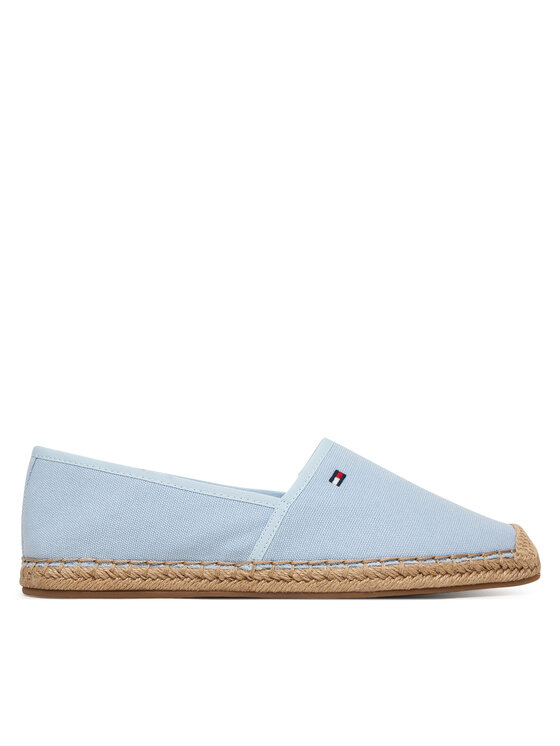 Tommy Hilfiger Espadrilės Tommy Hilfiger Flag Canvas Espadrille FW0FW08541 Žydra