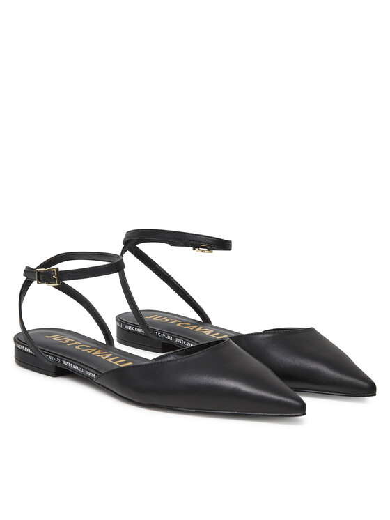 Just Cavalli Baleríny Just Cavalli 78RA3S72 ZPA33 Čierna