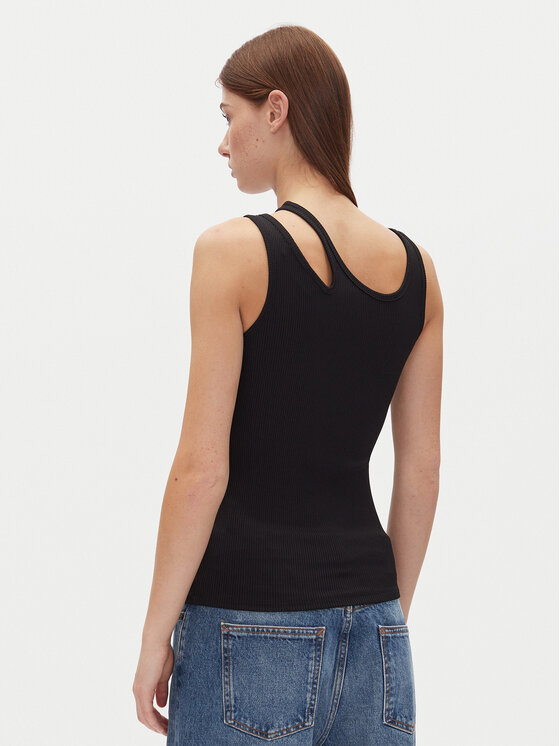 HUGO HUGO Top Datrus 50537044 Črna Slim Fit