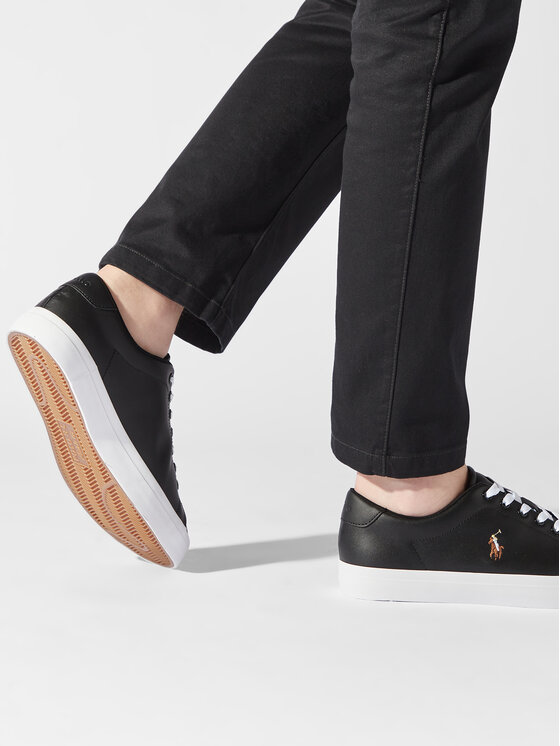 Polo Ralph Lauren Sneakersy Polo Ralph Lauren Longwood 816884372001 Čierna