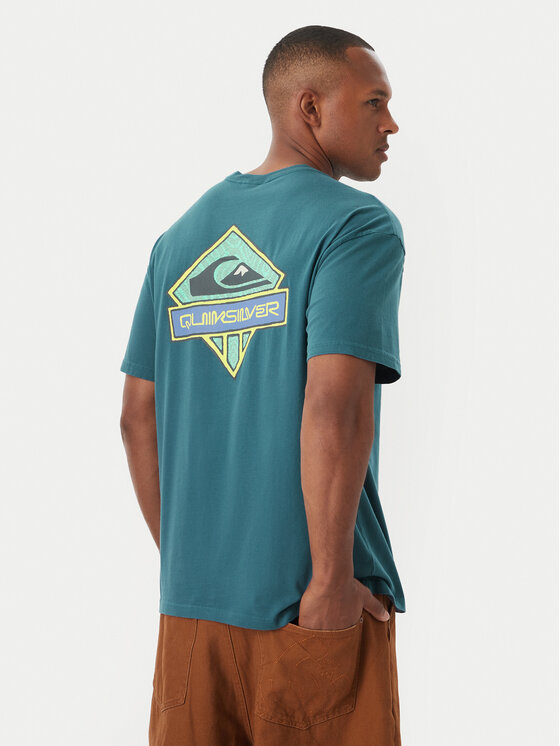 Quiksilver Quiksilver Camiseta Crystal Jet EQYZT08023 Azul Regular Fit