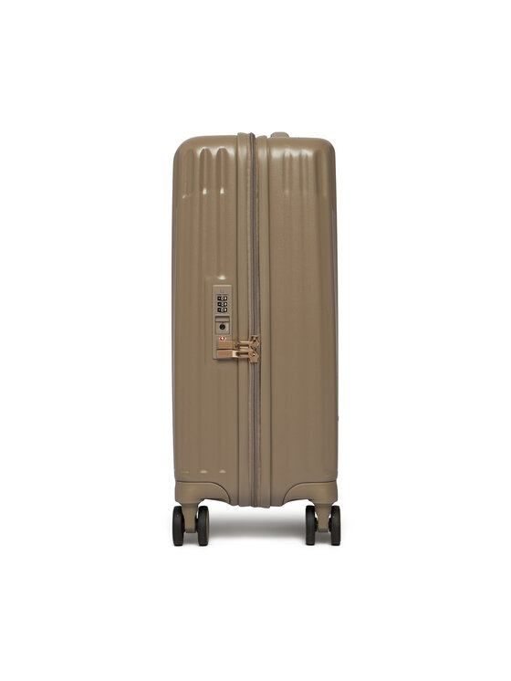 Guess Салонна валіза Guess Centennial Travel TWHN96 75983 Світло-бежевий