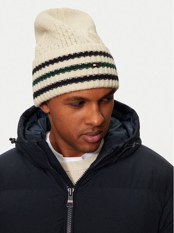 Tommy Hilfiger Шапка Tommy Hilfiger Flag Cable AM0AM12810 Цветен