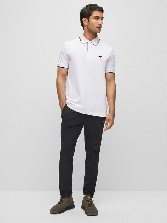 BOSS Boss Поло Paddy Pro 50469102 Білий Regular Fit