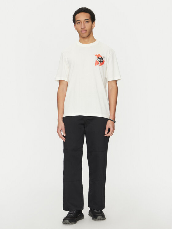 HUGO HUGO Футболка Nufloro 50533387 Білий Regular Fit