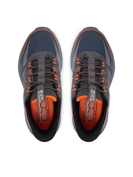 Skechers Laisvalaikio batai Skechers Microspec Velocity - Grid-Shift 404220L/CCOR Pilka