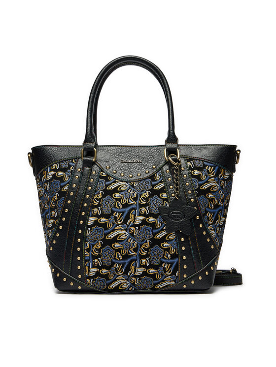 Laura Vita Bolso Laura Vita Amber 01 Negro