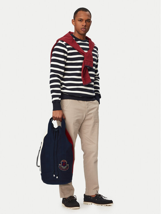 Tommy Hilfiger Plecak Tommy Hilfiger Hertiage Logo Patch Crossbody Sling Bag AM0AM14264 Granatowy