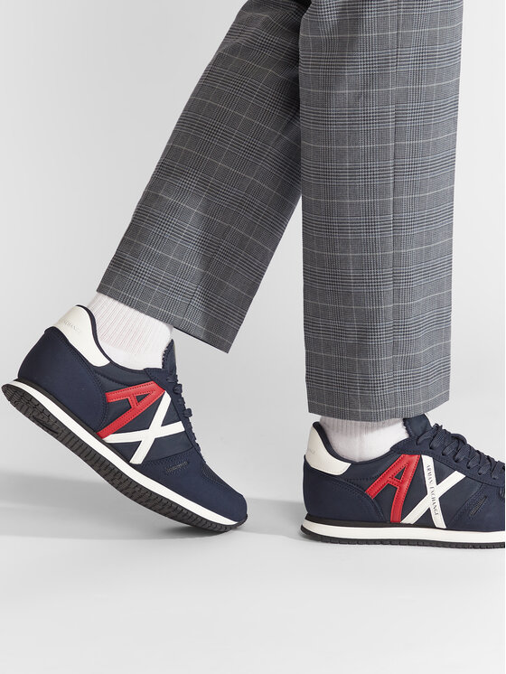 Sneakers Armani Exchange XUX017 XCC68 S129 Bleumarin | Epantofi.ro