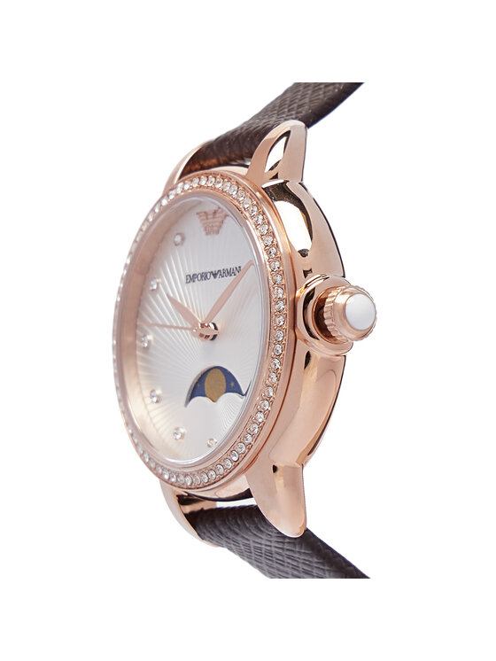 Emporio Armani Годинник Emporio Armani Mia AR11568 Коричневий