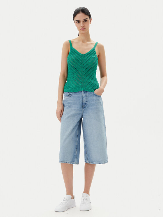 Vero Moda Vero Moda Топ Peru 10326463 Зелений Regular Fit