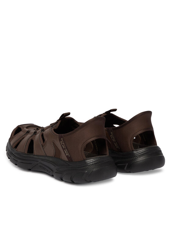Skechers Босоніжки Skechers Slip-Ins Relaxed Fit: Revolted - Vartan 205182/CHOC Коричневий