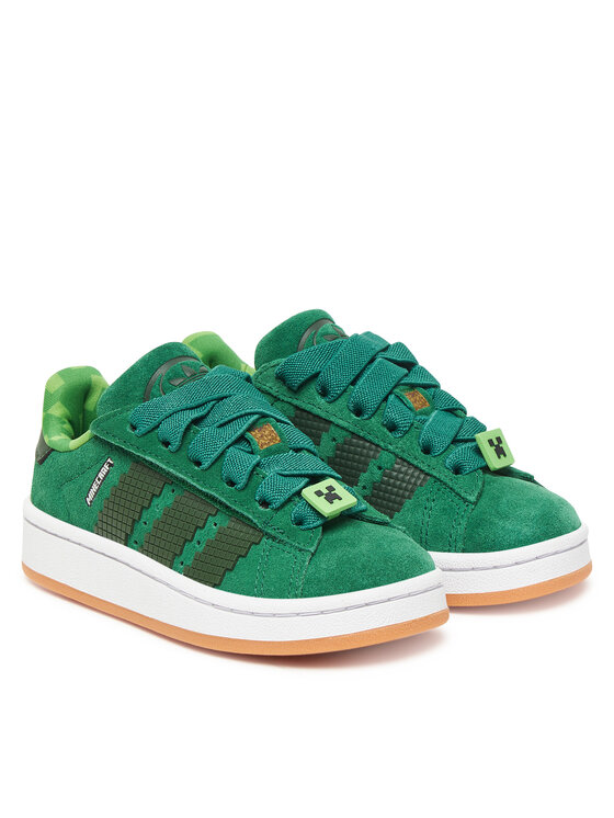 adidas Sneakersy adidas Campus 00S Comfort Closure Elastic Lace X Minecraft JS3788 Zelená