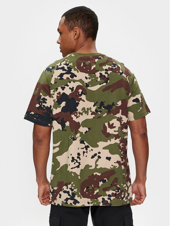 adidas adidas Camiseta Camo IS0215 Verde Regular Fit