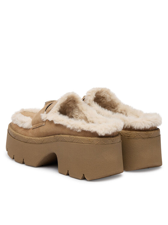 Guess Papucs Guess FLFBRI ESU06 Bézs