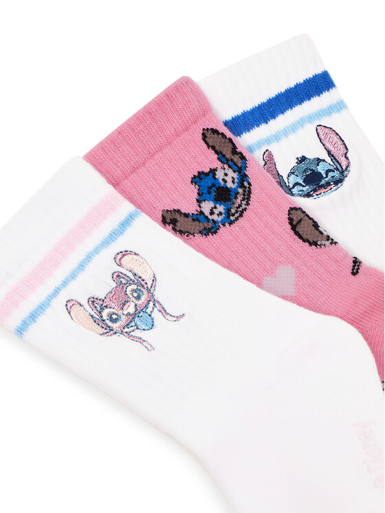 Disney Classics Довгі шкарпетки Disney Classics ACCCS-SS26-102DCLS(3-PACK) Білий