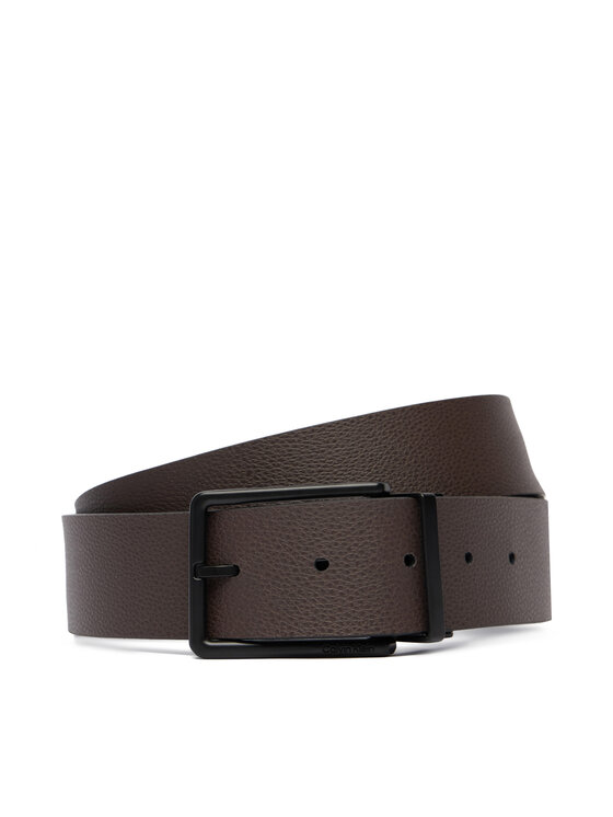 Calvin Klein Мъжки колан Calvin Klein Warmth Buckle Smooth 40Mm Adj/Re LV04D7118G Черен