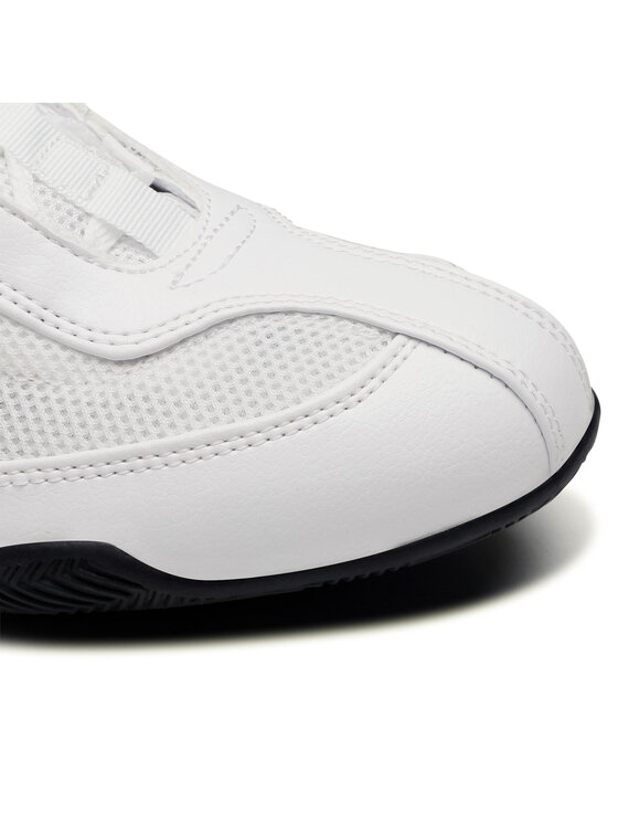 Nike Trenažieru zāles apavi Nike Mid Boxing Shoe 333580 101 Balts