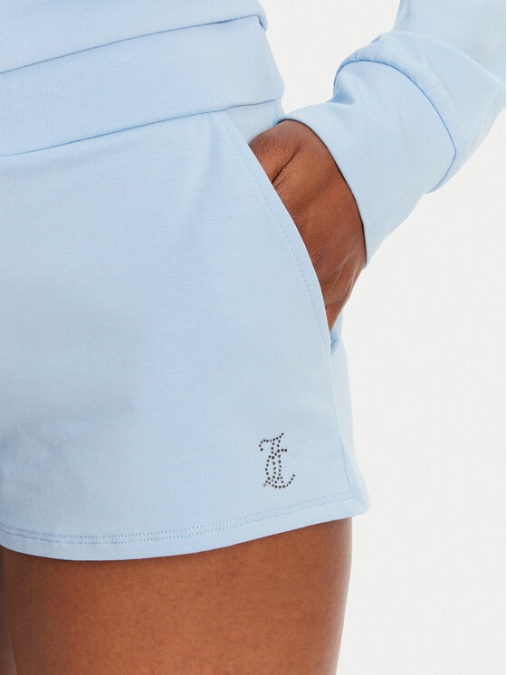 Juicy Couture Juicy Couture Αθλητικό σορτς JCWHS125312 Γαλάζιο Loose Fit