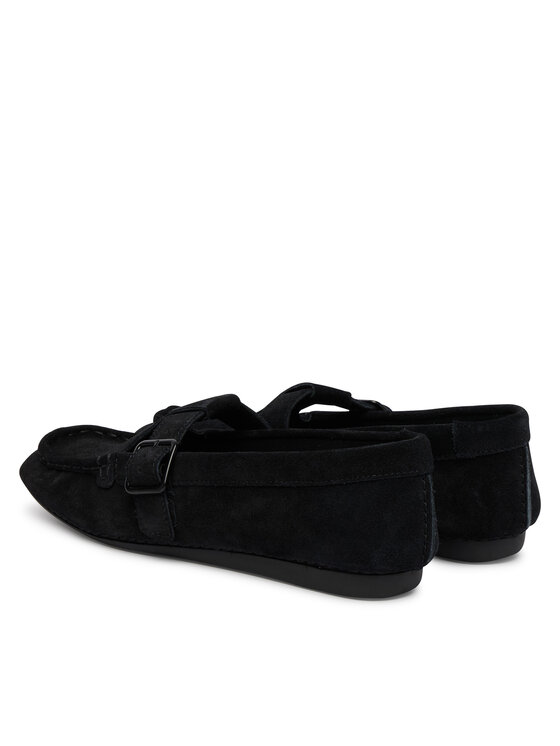 Clarks Мокасини Clarks Freckle Tbar 26185903 Чорний