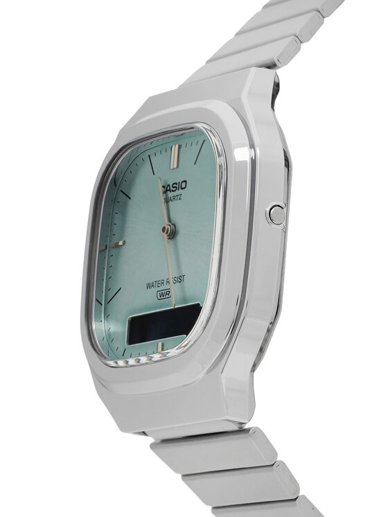 Casio Laikrodis Casio Vintage AQ-240E-2AEF Sidabrinė