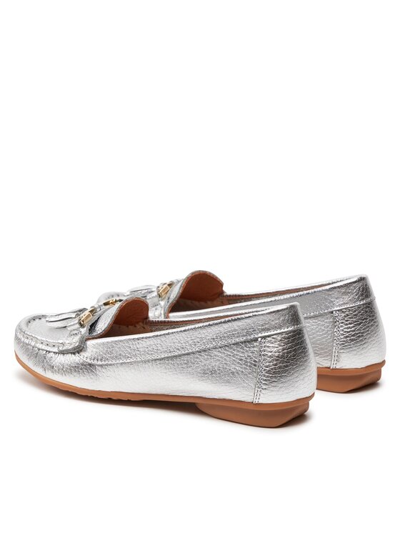 Filipe Mokasíny Filipe 12788 Stříbrná