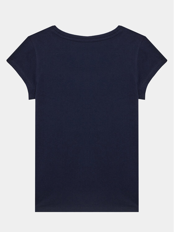 Gap Gap Marškinėliai 460525-10 Tamsiai mėlyna Regular Fit