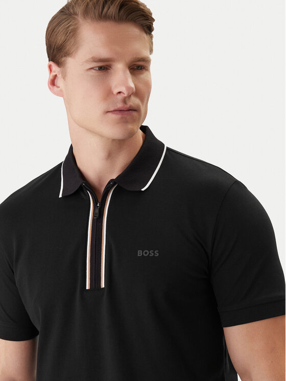 BOSS BOSS Polo 50555698 Negro Regular Fit