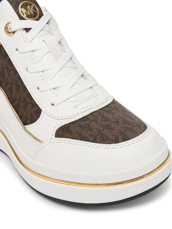MICHAEL Michael Kors Снікерcи MICHAEL Michael Kors Emmy 43F5EMFS4L Білий