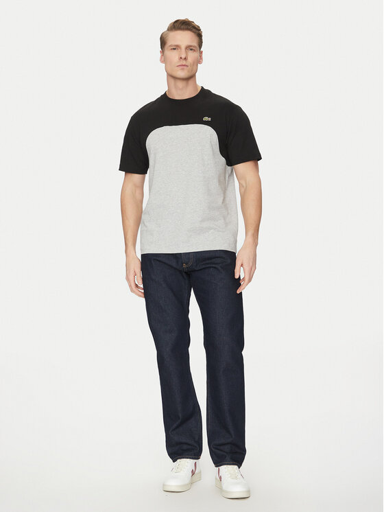 Lacoste Lacoste Футболка TH9551 Сірий Classic Fit