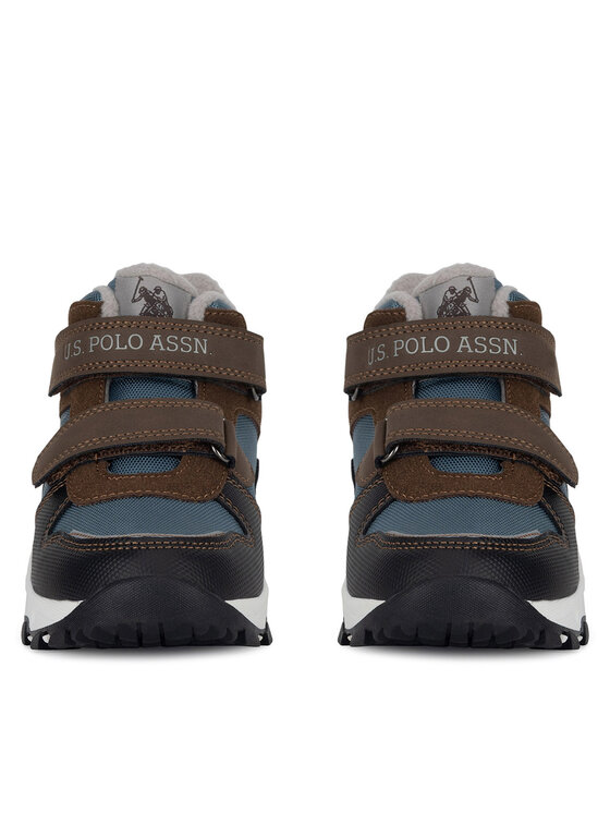 U.S. Polo Assn. Черевики U.S. Polo Assn. DANIEL001K/DTY1 Коричневий