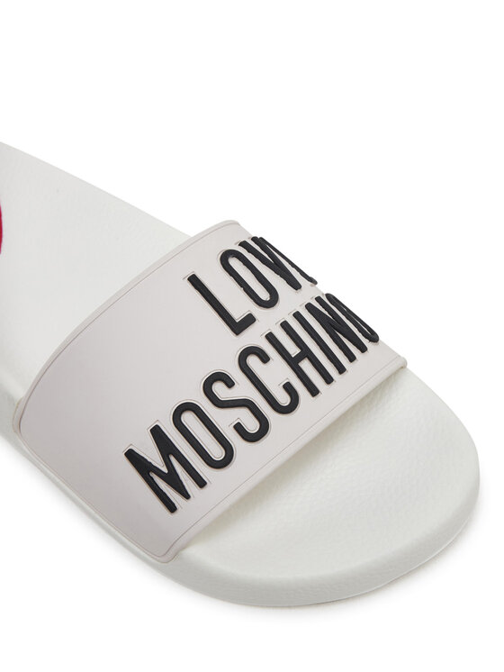 LOVE MOSCHINO Шльопанці LOVE MOSCHINO JA28052G1MI14100 Білий