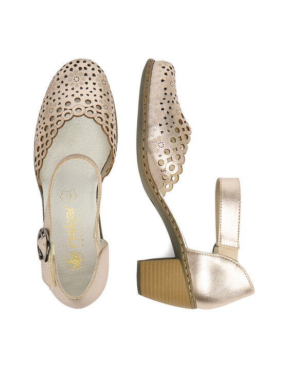 Rieker Zapatos hasta el tobillo Rieker CEO-40902-90 Oro